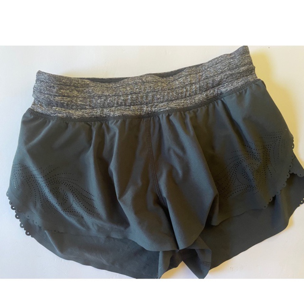 Lululemon Run Weightless Split Peacock Short 4 - image 3